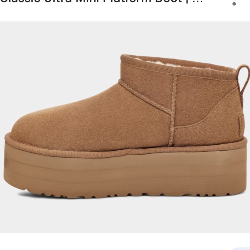 Ugg classic mini platform